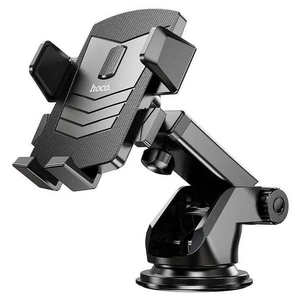 Original HOCO CA83 In-Car Phone Holder – Universal 360° Rotatable Mobile Stand – Strong Suction Cup – Dashboard & Windshield Mount – For All Smartphones