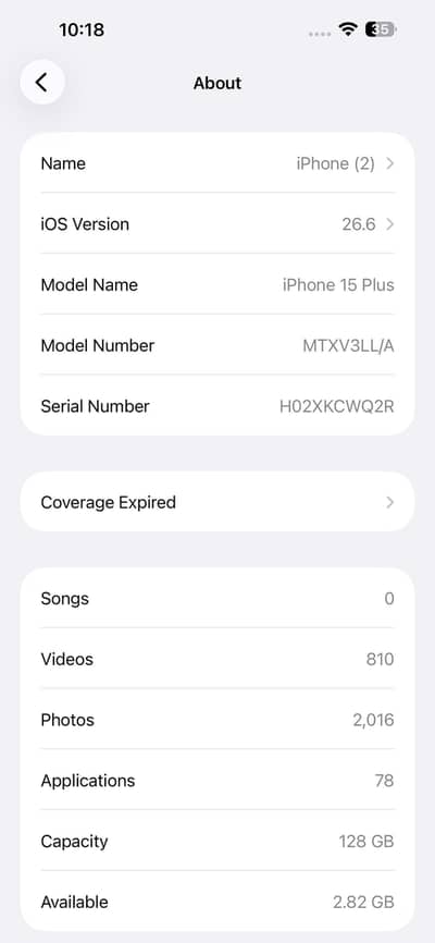 Apple iPhone 15 plus
