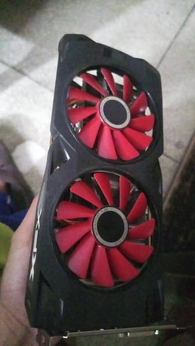 XFX Rx 580 8GB graphics card with box used