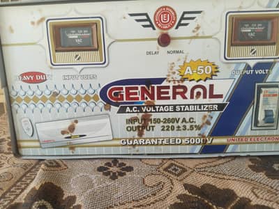 General A-50 A. C. Voltage Stabilizer — 5000V Guaranteed