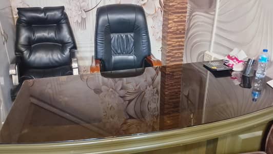 table and office chair