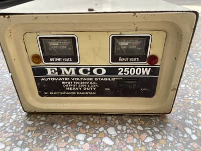 Voltage Stabiliser 2500W Protect from Surges