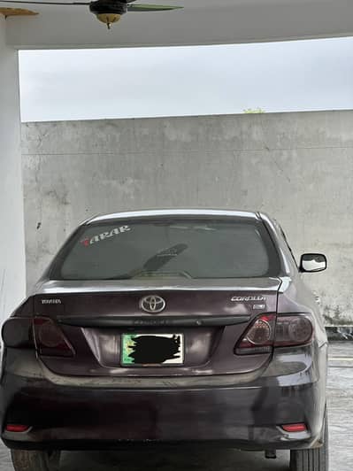 Toyota Corolla GLI 2012