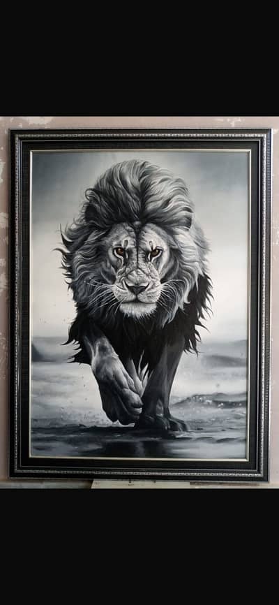 Oil colour painting
