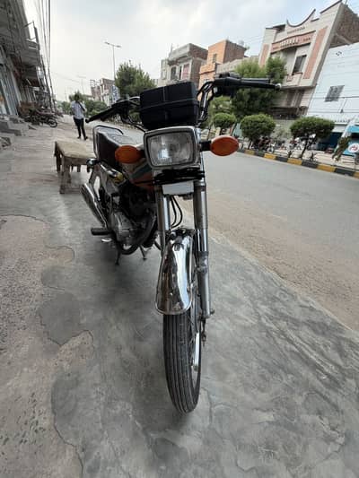 Cg 125 self start