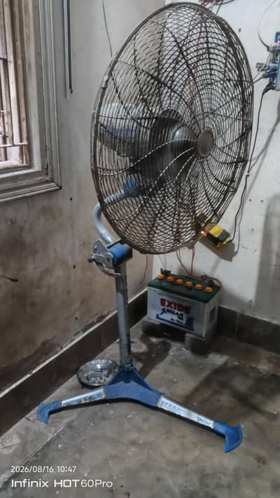 pedestal fan 360° digree adjustable