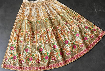 Beautiful Heavy Embroidered Lenhga _Party/Bridal Wear