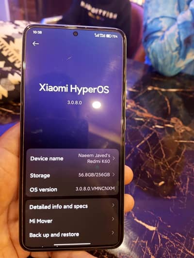 Xiaomi Redmi K60 Exchange also
