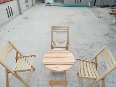 Wooden Foldable Patio Chairs