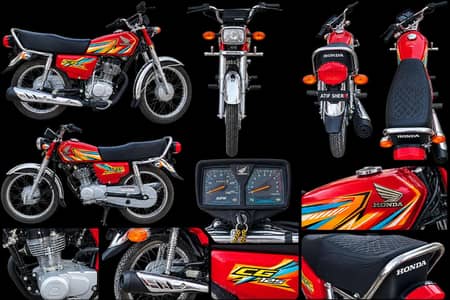 Honda CG 125 2025 Model – Fresh Condition, 2026 Registered