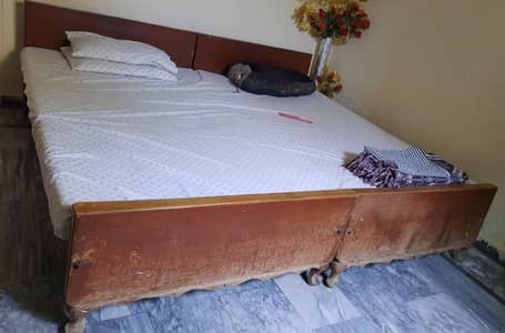 Wooden And Iron Bed And Many More House Hold Furniture
