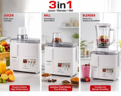 Panasonic Japan Imported 3 in 1 Juicer
