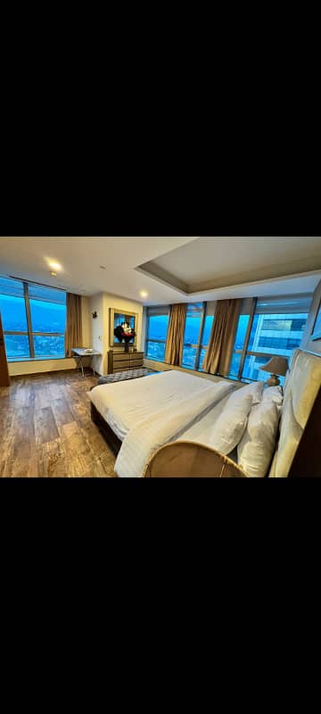 1BED LUXURY FURNISH APARTMENT AVAILABLE TONIGHT FOR RENT IN ISLAMABAD CENTURES MALL