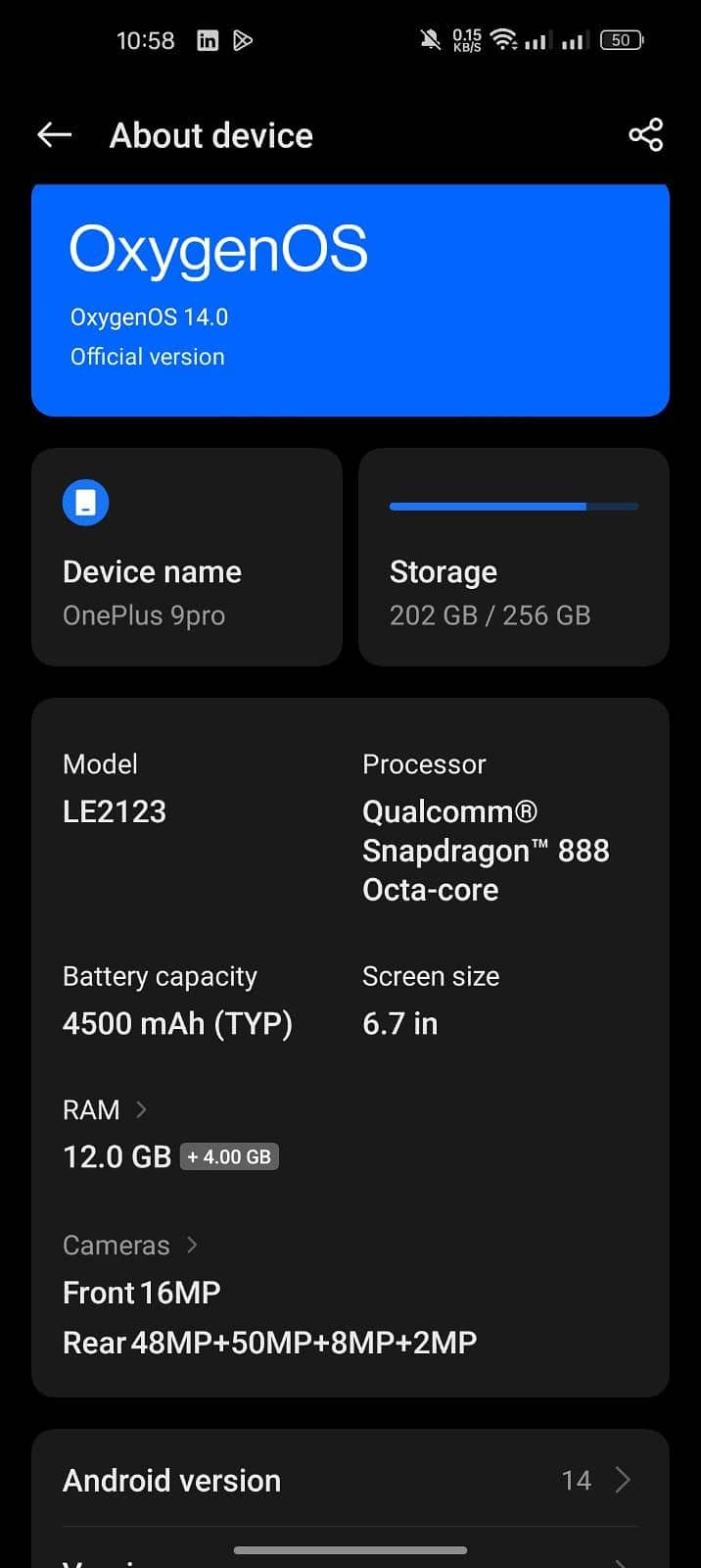 One Plus 9 Pro 1