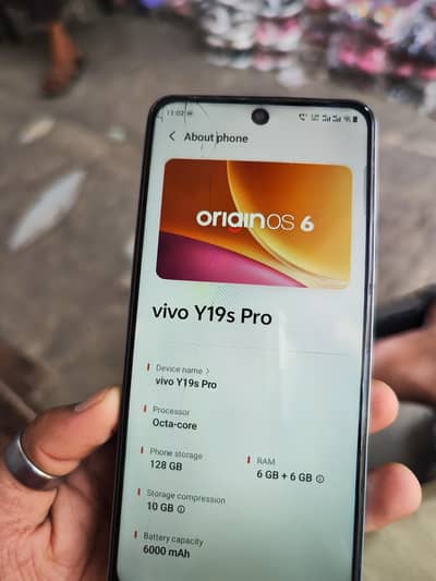 Vivo Y19s pro 6 /127 03213660887 contact number