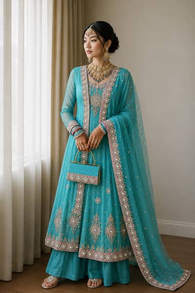 Bridal Dress| Wedding Dress | Bridal Lehnga | Walima Dress|Jewelry
