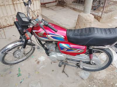 Honda CG125 Red 2022 Model