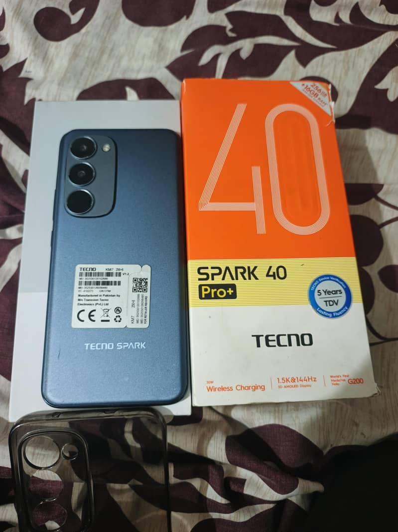 Tecno Spark 40 Pro Plus 1