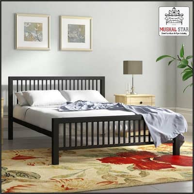 Double Bed / Single bed / iron Furniture / Bed Set / Steel bed /