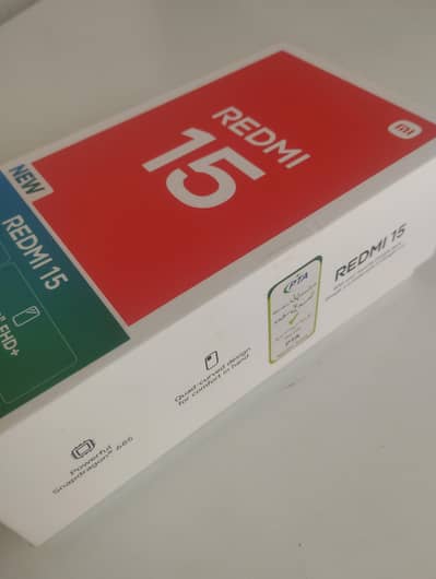 Redmi 15 5G 8GB 128GB - 15 Days Used - PTA Approved - Complete Box