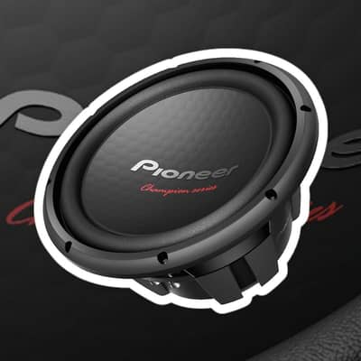 pioneer subwoofer 2 coils and dubble megnet original woofer