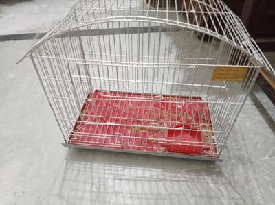 parrot cage almost new