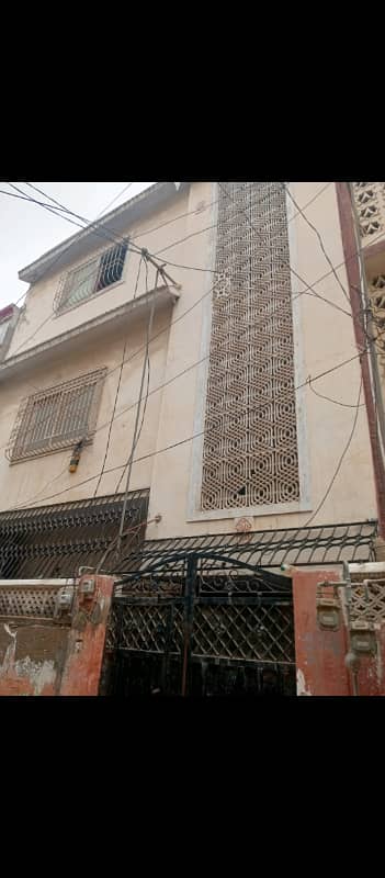 SECTOR 5/M BANK LOAN APPLICABLE, GROUND PLUS TWO HOUSE NORTH KARACHI