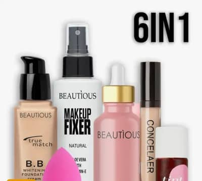 Title:*   *BEAUTIOUS 6-in-1 Makeup