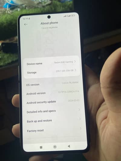 Redmi k40 gaming