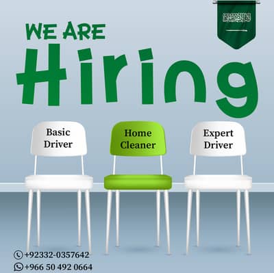 Urgent Bases Experience Driver in Jeddah and Bachelor in IT