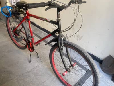 Red & Black Mountain Bike – Good Condition