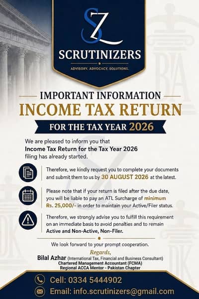 Professsional Income Tax Return Filing Services