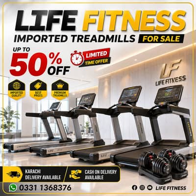 Imported running machines , exercise cycles and home gym equipments