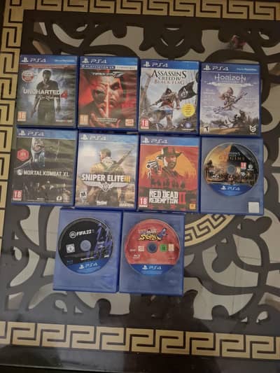 Ps4 Most Famous Games For Sale (0345-600-8361)