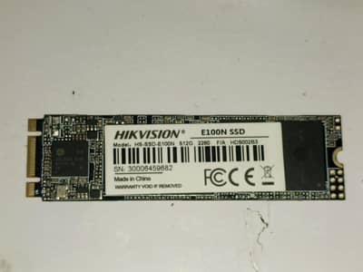 Hikvision 512Gb E100N m. 2 SSD With Jiushark cooling heatsink