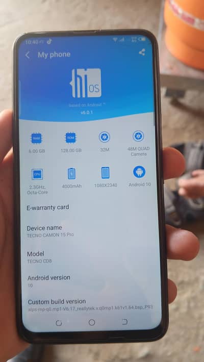 Tecno CAMON 15 Pro