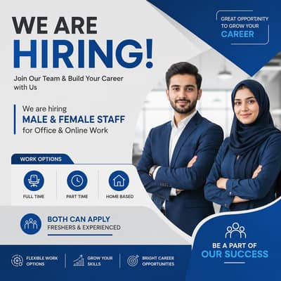 part time full time office work hone base job available