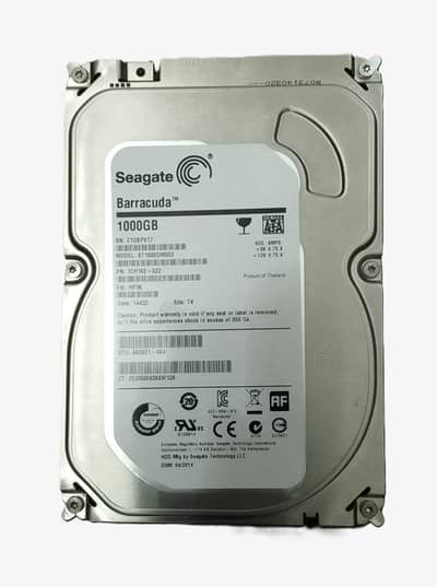 1TB SEAGATE BarraCuda 3.5inch 7200RPM HARD DISK DRIVE