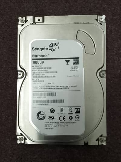 1TB SEAGATE BarraCuda 3.5inch 7200RPM HARD DISK DRIVE
