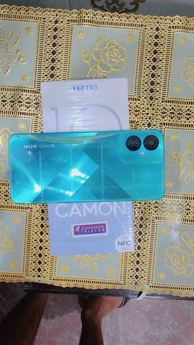 Tecno CAMON 19 Neo 6/128GB. Back sheet abhi tak original installed hai