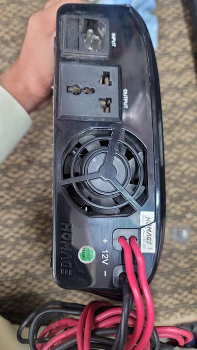 Homage HEX-1004 1000W Inverter / UPS — 12V Battery