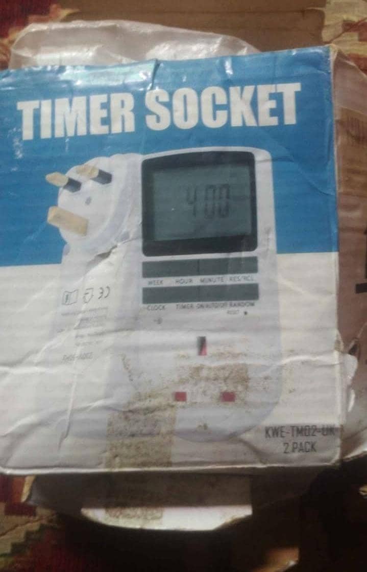 digital timer socket automatic 1