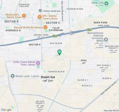 6 MARLA CORNER PLOT FOR SALE IN JINNAH EXTENSION BLOCK BAHRIA TOWN LAHORE