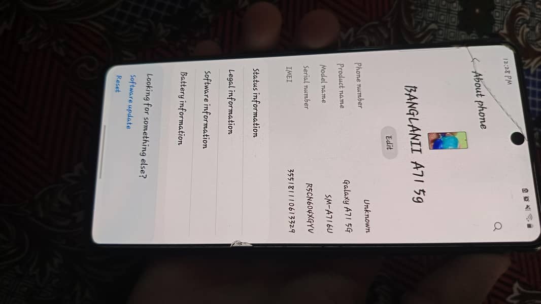 Samsung a71 5g non pta 2