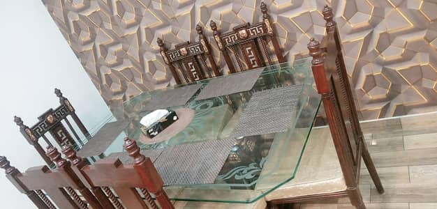 Dinning Table and Six chairs
