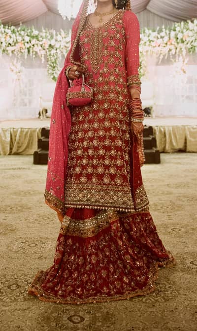 Original Shakeels by Zeeshan Danish Bridal dress preloved