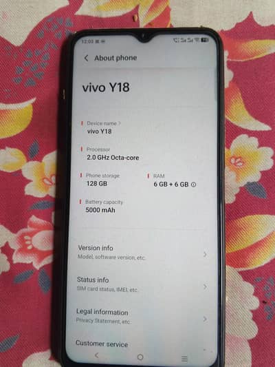 Vivo Y18