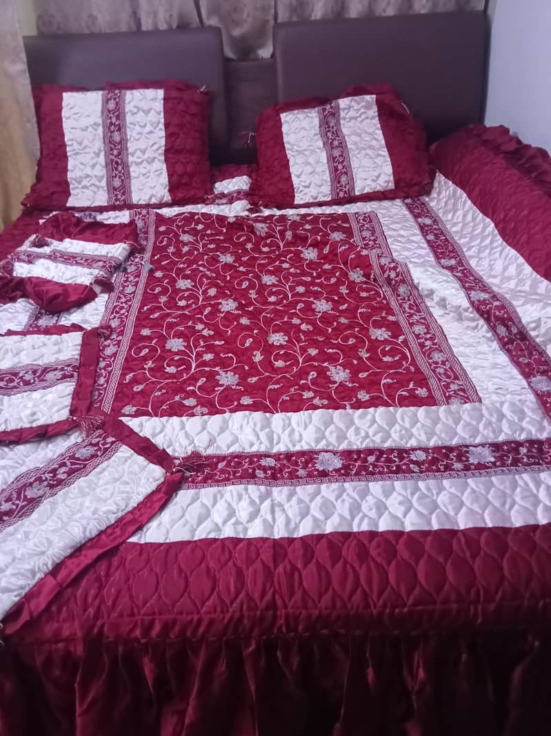 bridal bed sheet 1
