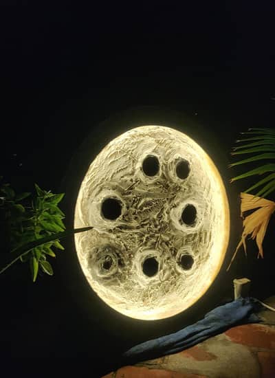 Moon lamp school project for sale