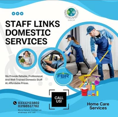 We Provide All Domestic Staff House Maids Babysitter Cook Patient care